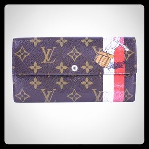 Louis Vuitton Monogram Groom Bellboy Sarah Wallet
